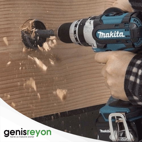 en ucuz Makita DHP453SYX1 Akülü Darbeli Matkap Vidalama+Uç Set genısreyon'da