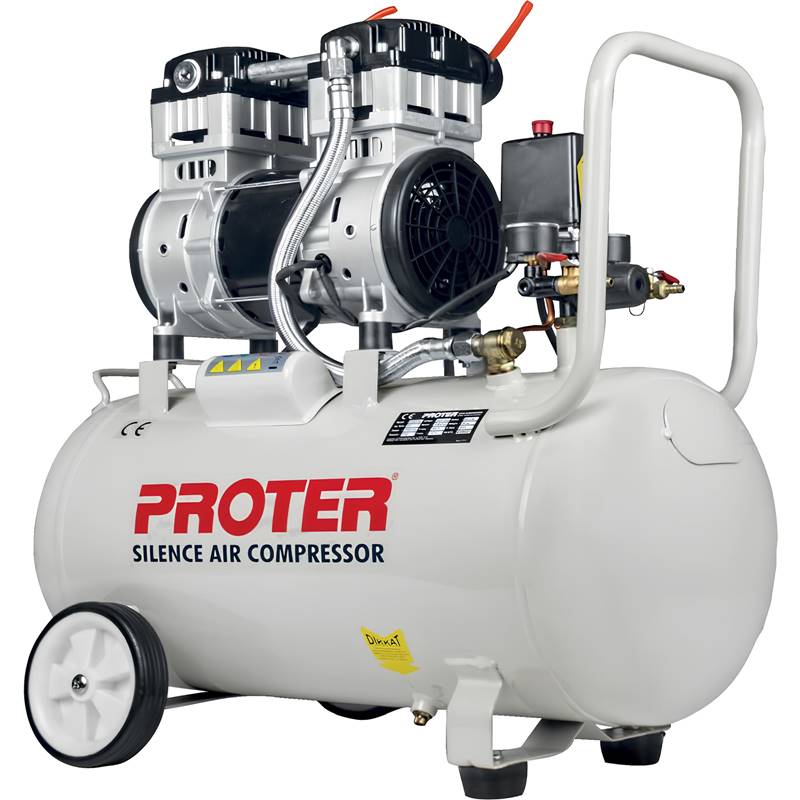 Proter 50 lt Sessiz Yağsız Hava Kompresörü-8680742204076-P1KO425