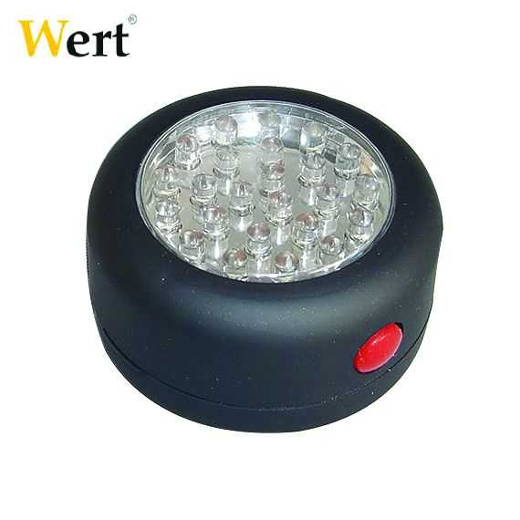 WERT 2616 Pilli Çalışma Lambası, 24 LED